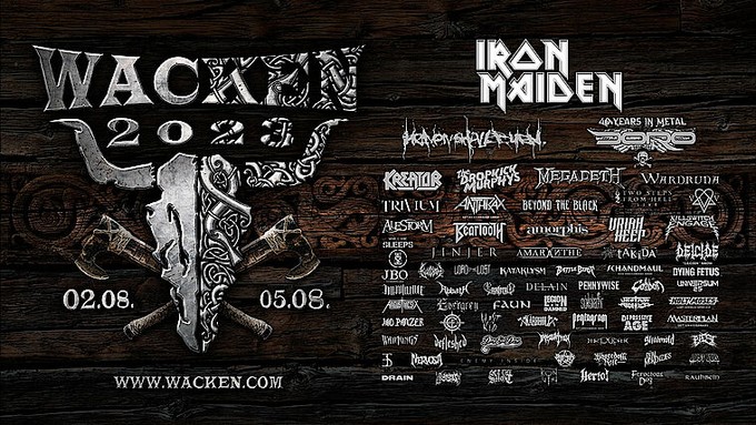 WACKEN 2023 BILLING WACKEN 2023 BILLING