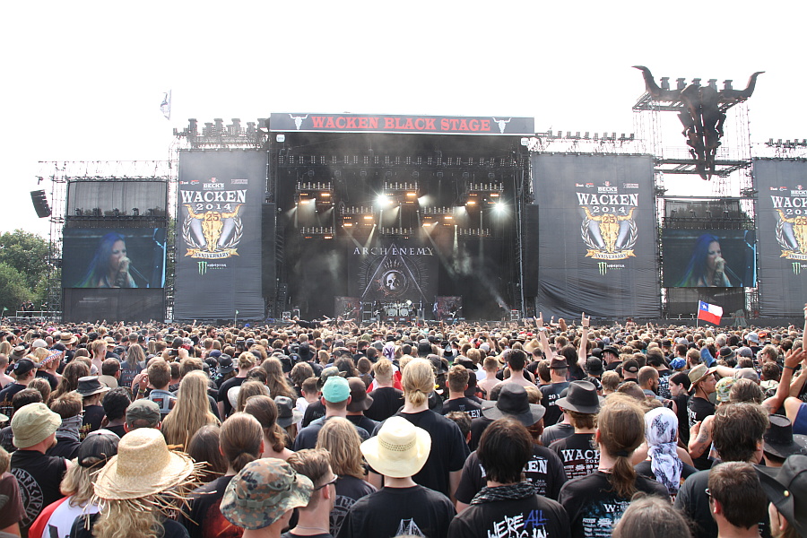Wacken Open Air 2014 - Samstag Live